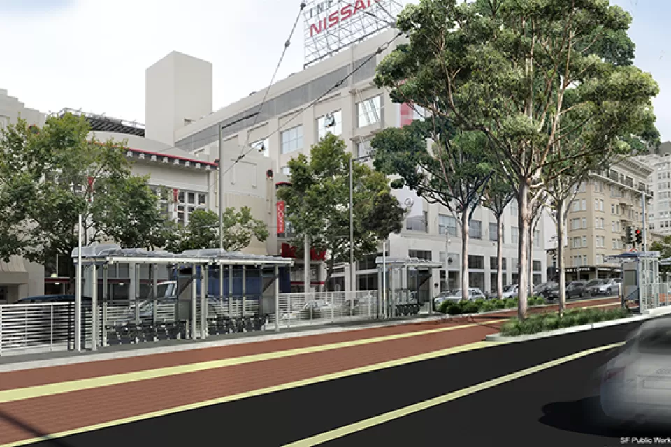 Van Ness Bus Rapid TRansit